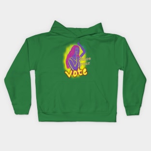 Voice Your Vote Kids Hoodie